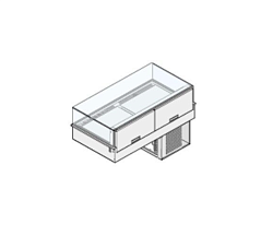 Витрина холодильная встраиваемая CHEF LINE LDRV2СG APACH