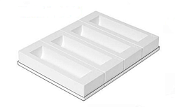 Форма кондитерская силиконовая INSERT BUCHE/4 22х6 см SILIKOMART