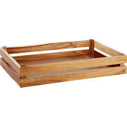 Ящик для подачи акация 55,5 светлое дерево APS