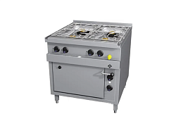 Плита газовая 4 конфорки с электрической духовкой Optima 850 MKN