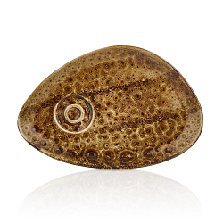 Блюдце 25x17 см чайное Cowry Yellow BY BONE INNOVATION (CW-YL-ZT-01-STB)