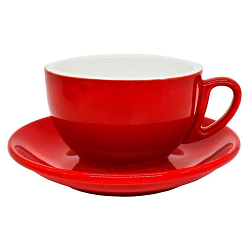 Пара чайная 300 мл красная Barista P.L. PROFF CUISINE (CS200313-RED)