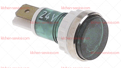 Лампочка индикаторная зеленая для печи (3221699)