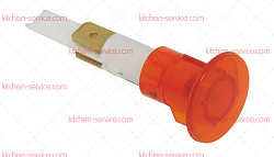 Лампочка индикаторная оранжевая для печи (3221690)