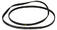 Ремень ZANUSSI 1217J4 POLY для ELECTROLUX (1240211001)