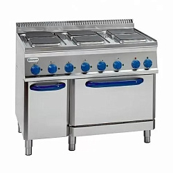 Плита 6 конфорочная 700 серии PFS105V7 TECNOINOX