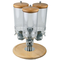 Диспенсер для мюсли тройной 4,5 л APS