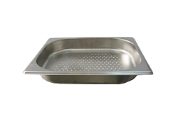 Гастроемкость перфорированная без крышки нержавеющая GN-1/1 530х325х100 мм ROAL