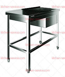 Ванна моечная ВМСР/1-13/6-БПП-ЭН RESTOINOX