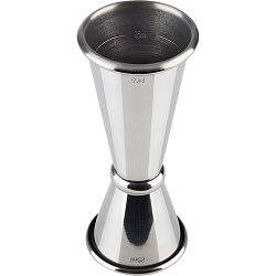 Джиггер 25/50 мл стальной APS