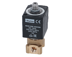 Клапан электромагнитный трехходовой FMF1/8 для Armonia Soft Plus латунь CARIMALI (96.05511.00.23/96.00605)