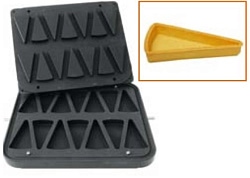Форма для треугольных тарталеток DH Tartmatic Plate 44 KOCATEQ