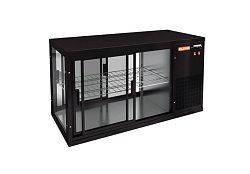 Витрина холодильная VRL T 900 R Black HICOLD