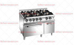 Плита газовая Chef Line GLRRG129FG APACH