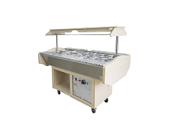 Мармит МЭП-2Б-ШС-Г молочный дуб ПИЩЕВЫЕ ТЕХНОЛОГИИ