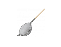 Дуршлаг 30 см сито (мелкая сетка) с деревянной ручкой PUJADAS (375.030)