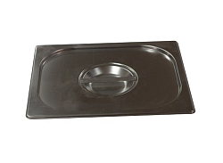 Крышка для гастроемкости GN-2/3 нержавеющая 354х325 мм ROAL