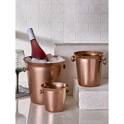 Ведро для льда 15 см ретро медь NARIN