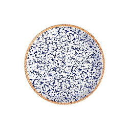 Тарелка 23см Venecia Navy ID Fine