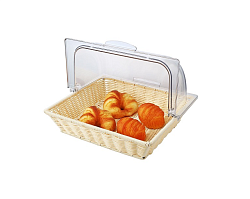 Крышка Roll-Top GN1/1 53х32,5х17 см, пластик, с ручками MGprof