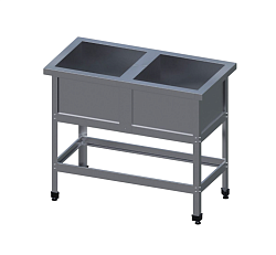 Ванна моечная ВСМ-2/430-ЮТ-Э ТЕХНОЛОГИИ ЮГА