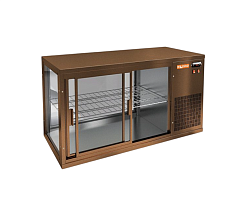 Витрина холодильная VRL 1300 R Bronze HICOLD