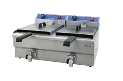 Фритюрница EF16+16Т с краном AIRHOT
