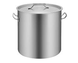 Котел 71 л 45х45 см, с крышкой, нержавеющая сталь MACO (X2755)