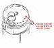 Крышка чаши для куттера VCM41/42 HALLDE (22426)