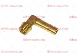 Фитинг угловой для шланга печи (5013152)