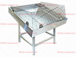 Стол производственный для выкладки рыбы на льду СП-601/1102 ТЕХНО-ТТ