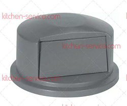 Крышка выпуклая, для контейнеров Brute FG264300 RUBBERMAID (FG264788GRAY)