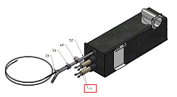 Элемент нагревательный ТЭН бойлера GVK fi20x400, 230 В, 950 Вт для FD68 FINES (001-10039)