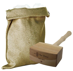 Набор для дробления льда: мешок для льда и деревянный молоток THE BARS