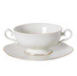 Пара бульонная 280 мл Gold Aristocrat NOBLE (313602/313010-Gold)