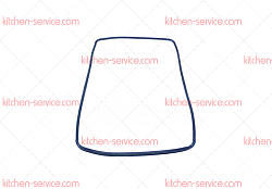 Уплотнитель дверной 650x400 мм для печи (5025703)
