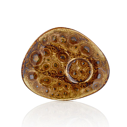 Блюдце 14x11 см кофейное Cowry Yellow BY BONE INNOVATION (CW-YL-ZT-02-STB)