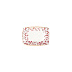 Блюдо прямоугольное 11см (10x7) Venecia Maroon ID Fine 