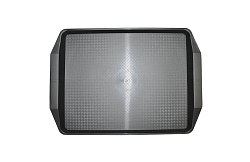 Поднос 42х30 см, графитовый, поверхность классик (80-0077 ) MGprof (1732)