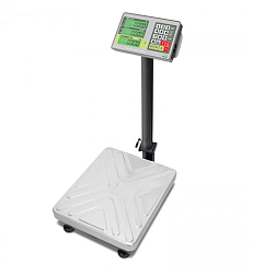 Весы торговые напольные M-ER 335 ACPU-60.10/20 "TURTLE" с расчетом стоимости товара LCD MERTECH