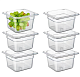Гастроемкость 1/4 поликарбонат 265х162х200 мм прозрачная 5,6 л P.L. PROFF CUISINE (PC1420)