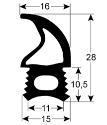 Уплотнение дверей для ALTO SHAAM (GS-26640)