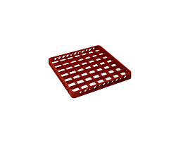 Секция дополнительная для кассет 49 ячеек красная TRIBECA