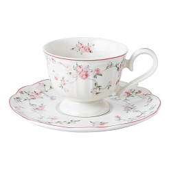 Пара чайная 200 мл Retro Ritz-La Vie En Rose NOBLE (305608A-G001-K007)