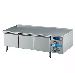 Стол морозильный TKO731140 3 двери с бортом без столешницы 6х GN1/1 COOL COMPACT