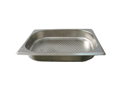 Гастроемкость перфорированная без крышки нержавеющая GN-1/1 530х325х40 мм ROAL
