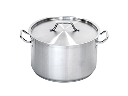 Кастрюля 5 л 21.5х16 см тройное дно с крышкой (индукция) нержавеющая сталь MGSTEEL