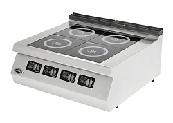 Плита индукционная EMP.PLS.9IND020 4-конфорочная настольная EMPERO