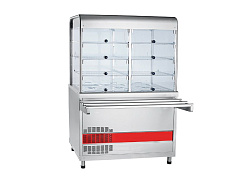 Прилавок-витрина Аста ПВВ(Н)-70КМ-С-02-НШ ABAT