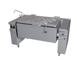 Сковорода опрокидывающаяся, газ, 2/1 GN, автоматическое опрокидывание, откидная крышка с двойными стенками и "сэндвич" материал, Optima 850 MKN